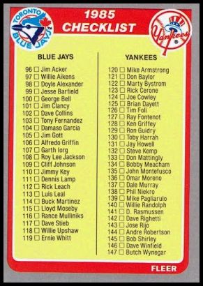 655 CL Blue Jays Yankees